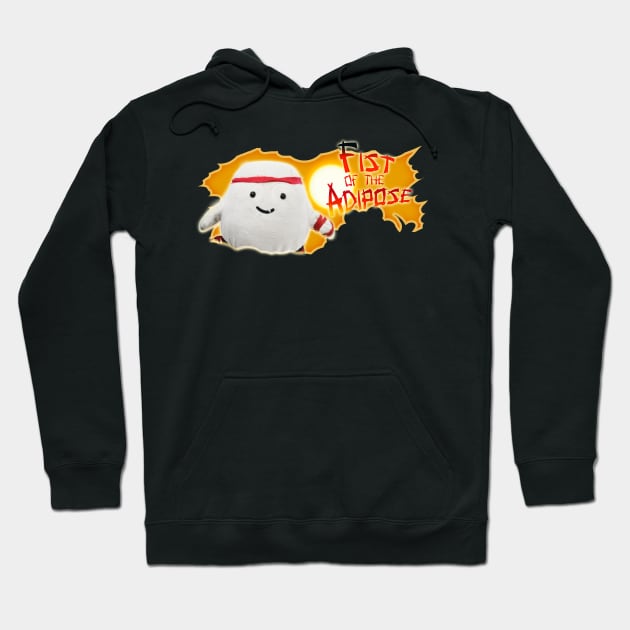 Fist of the Adipose (Wide) Hoodie by The MariTimeLord